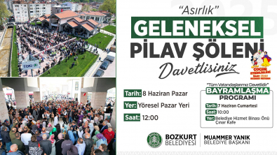 133'üncü Yıl Geleneksel Pilav Şöleni - Kurban Bayramı