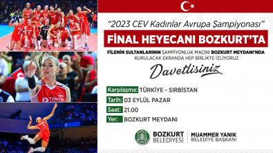 2023 CEV Türkiye - Sırbistan Final Maçı