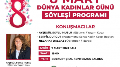 Kadınlar Gününe Özel Söyleşi Programı