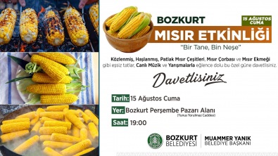 Kültürümüzden Nostalji: Bozkurt Mısır Etkinliği