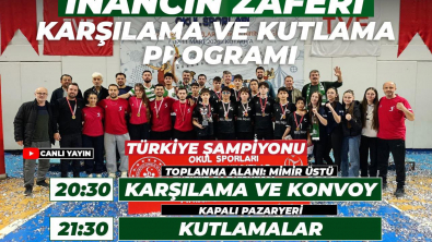 Şampiyonlarımızı Karşılama ve Kutlama Programı
