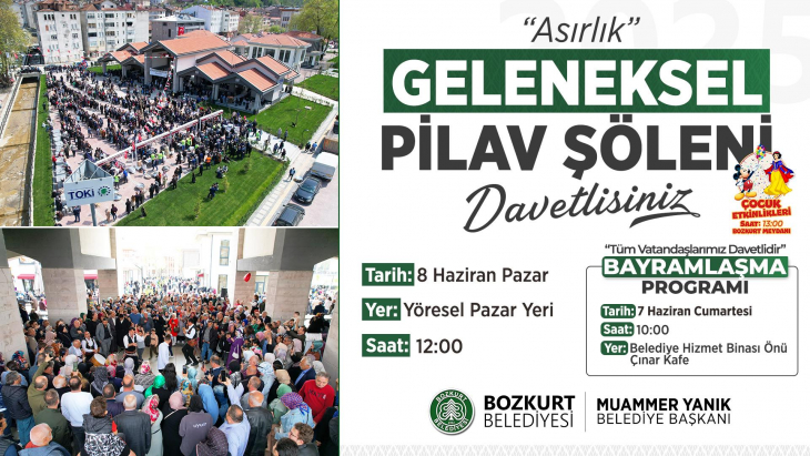 133'üncü Yıl Geleneksel Pilav Şöleni - Kurban Bayramı
