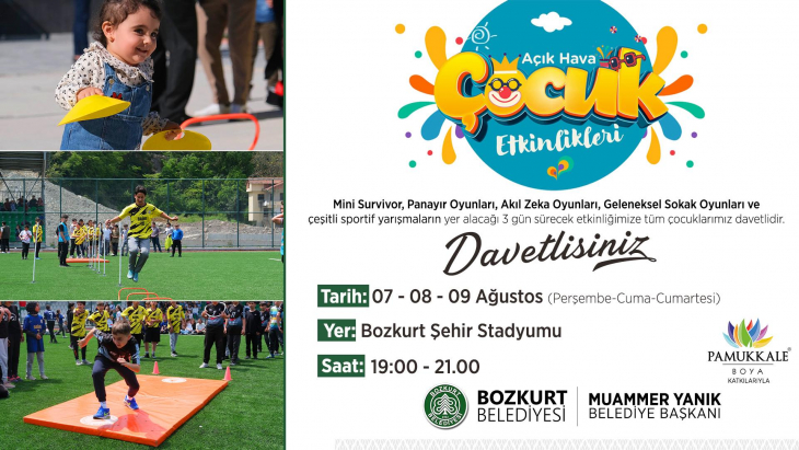 Açık Hava Çocuk Spor Etkinlikleri