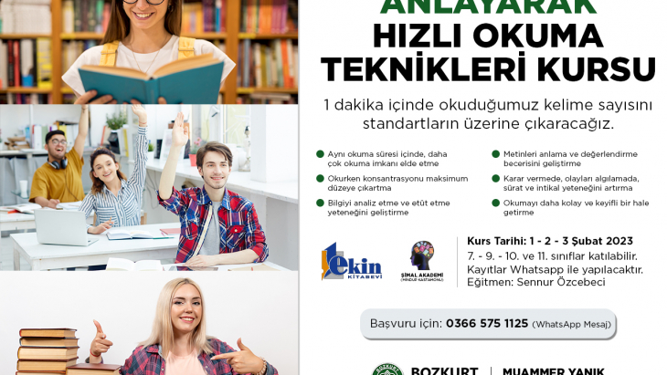 Anlayarak Hızlı Okuma Teknikleri Kursu