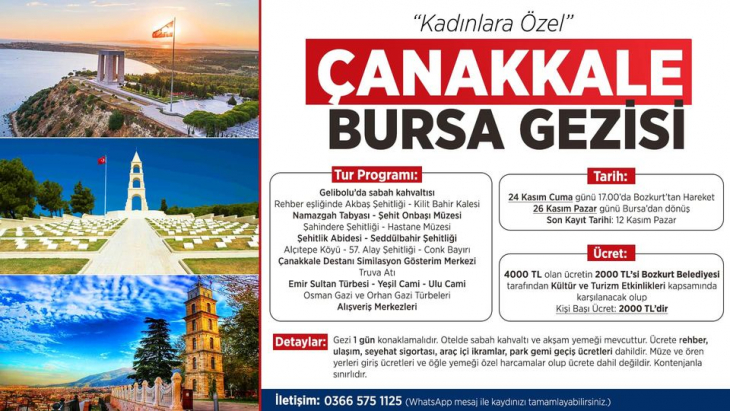 Çanakkale ve Bursa Kültür Turu