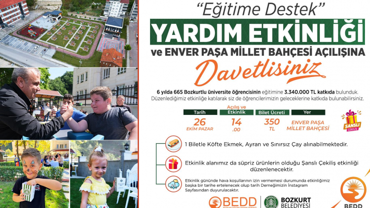 Enver Paşa Eğitime Destek Yardım Etkinliği