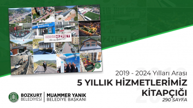 5 Yıllık Proje ve Hizmetlerimizin Yer Aldığı Kitapçık Yayınlandı