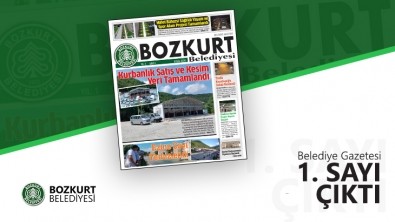 Belediye Gazetesi 1. Sayısı Çıktı