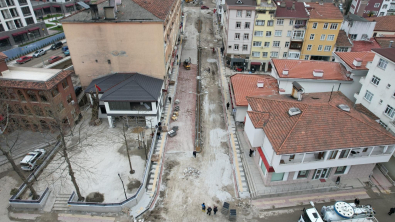 Cadde ve Sokaklarımızda Parke Kaplama Çalışmalarımız Devam Ediyor