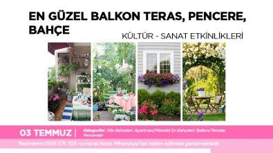 En Güzel Balkon, Teras, Pencere, Bahçe Yarışması