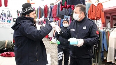 Esnaflarımıza Maske ve Eldiven Dağıttık