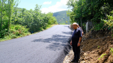 Şen Mahalle Yolu Asfalt Kaplama Çalışamalarına Başlandı