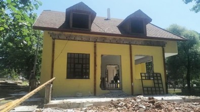 Sınarcık Kafe’nin Bakım, Onarım ve Tadilatına Başlandı