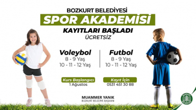 Spor Akademisi Kayıtları Başladı