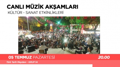 Yaz Etkinlikleri Başladı