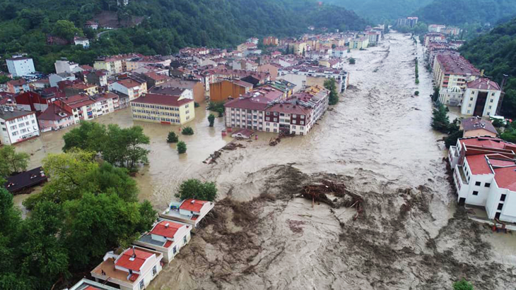 İlçemizde Sel Felaketi