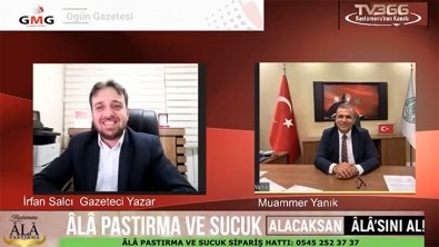 Belediye Başkanımız Muammer Yanık TV366'da Canlı Yayın Konuğu Oldu