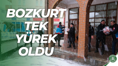 Bozkurt Tek Yürek Oldu | Afet Yardımı Kampanyası