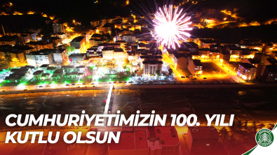 Cumhuriyetimizin 100. Yıl coşkusunu Bozkurt’ta hep birlikte yaşadık. Bu aşk hiç bitmeyecek.