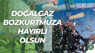 Doğalgaz İlçemize Hayırlı Olsun