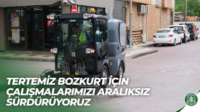 Tertemiz Bozkurt için Çalışmalarımızı Aralıksız Sürdürüyoruz