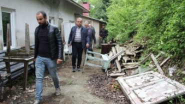 Belediye Başkanımız Hamza Mahallesinde İncelemelerde Bulundu