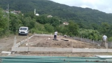 Yeni Mini Futbol Sahası’nın Yapımına Başlandı