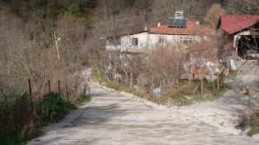 Çakmak Sokak Yolu Parke Kaplandı