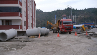 Altyapı İnşaatı Tüm Hızıyla Devam Ediyor