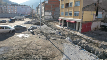 Altyapı İnşaatı Tüm Hızıyla Devam Ediyor