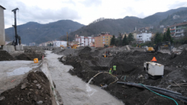 Altyapı İnşaatı Tüm Hızıyla Devam Ediyor