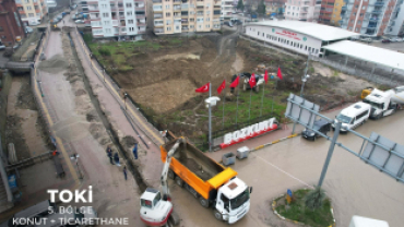 Toki İnşaatı Çalışmaları Tüm Hızıyla Devam Ediyor