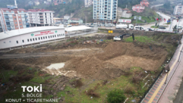 Toki İnşaatı Çalışmaları Tüm Hızıyla Devam Ediyor