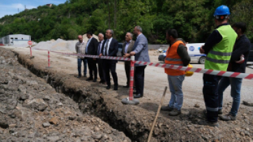 Doğalgaz Boru Hattı Döşeme Çalışmaları Başladı