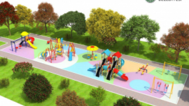 Çocuk Oyun Parkı Yapımına Başlandı
