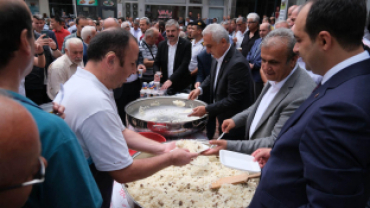 Sel afetinin Sene-i Devriye'sinde Mevlid-i Şerif ve Kur'an-ı Kerim Tilaveti Programı Gerçekleştirildi