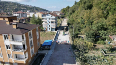 Rahmi Canbaz Caddesi Parke Kaplanıyor