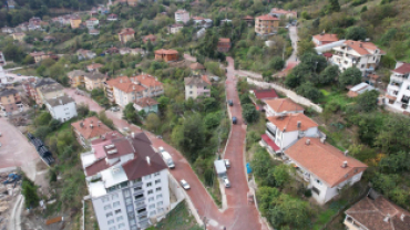 Anadolu Caddesi'nde Parke Kaplama Çalışmalarımız Devam Ediyor