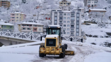 Güzel İlçemize Beyaz Da Çok Yakışıyor