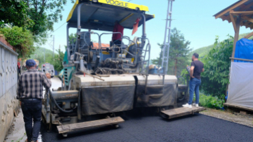 Şen Mahalle Yolu Asfalt Kaplama Çalışamalarına Başlandı