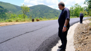 Şen Mahalle Yolu Asfalt Kaplama Çalışamalarına Başlandı