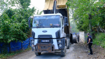 Şen Mahalle Yolu Asfalt Kaplama Çalışamalarına Başlandı