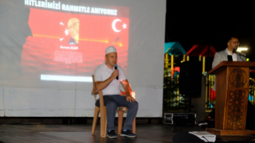 15 Temmuz Demokrasi ve Milli Birlik Günü'nde Bozkurt Meydanı'nda Buluşuldu