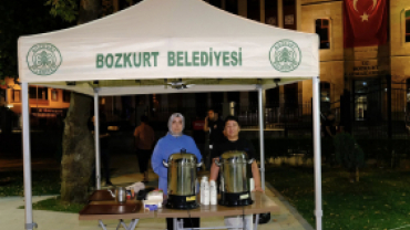 15 Temmuz Demokrasi ve Milli Birlik Günü'nde Bozkurt Meydanı'nda Buluşuldu