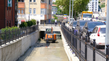 Bahçe Deresi Temizlendi