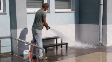 Eğitim Kurumlarını Çocuklarımız İçin Yıkadık