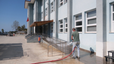 Eğitim Kurumlarını Çocuklarımız İçin Yıkadık