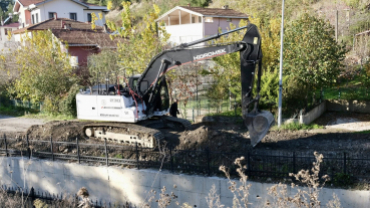 Yüksel Caddesi Üst Yapı Öncesinde Tesviye Çalışması Yapıldı