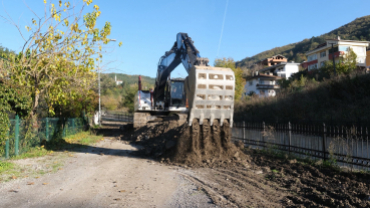 Yüksel Caddesi Üst Yapı Öncesinde Tesviye Çalışması Yapıldı