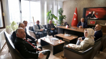 AK Parti İlçe Belediye Başkanlarımızı İlçemizde Ağırladık